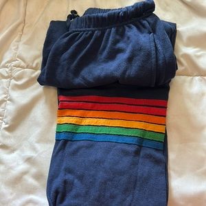 Aviator Nation 5-Stripe Mens Sweatpants